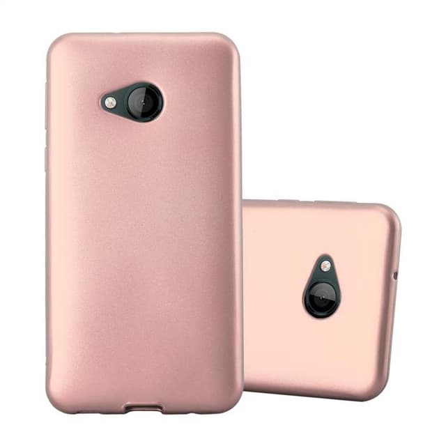 HTC U PLAY Suojakuori Kotelo (Vaaleanpunainen)