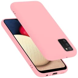 Samsung Galaxy A02s silikondeksel case (rosa)