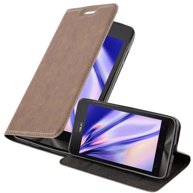 Asus ZenFone 5 2014 Skal Fodral Case (Brun)