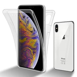 iPhone XS MAX Deksel 360 Case Cover (gjennomsiktig)