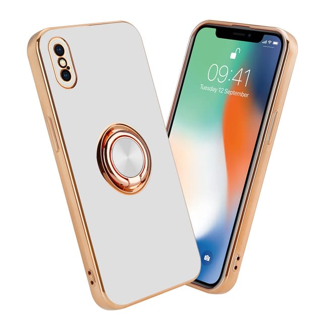 iPhone X / XS Skal Fodral Case (Vit)