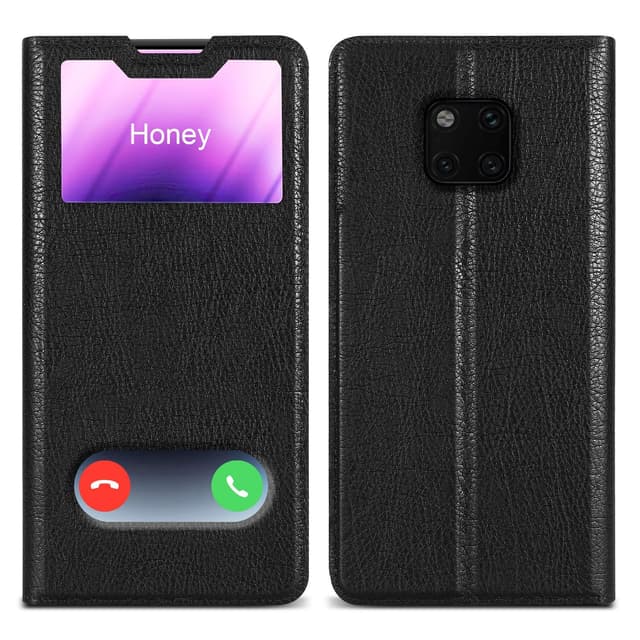 Huawei MATE 20 PRO lommebokdeksel cover (svart)
