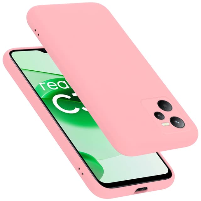 Realme C35 / Narzo 50A PRIME Cover Etui Case (Lyserød)