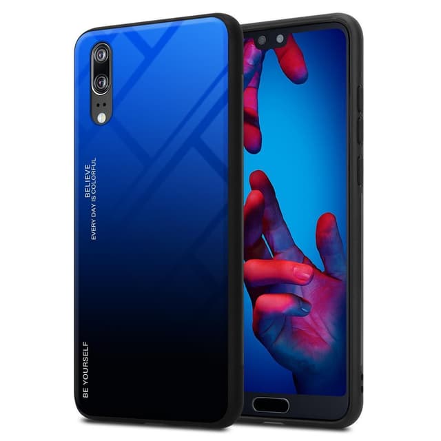 Huawei P20 Skal Fodral Case (Svart)
