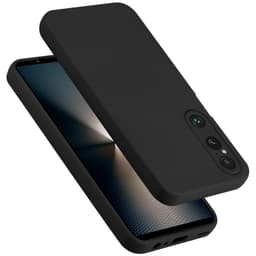 Sony Xperia 1 VI Suojakuori Kotelo Case (Musta)