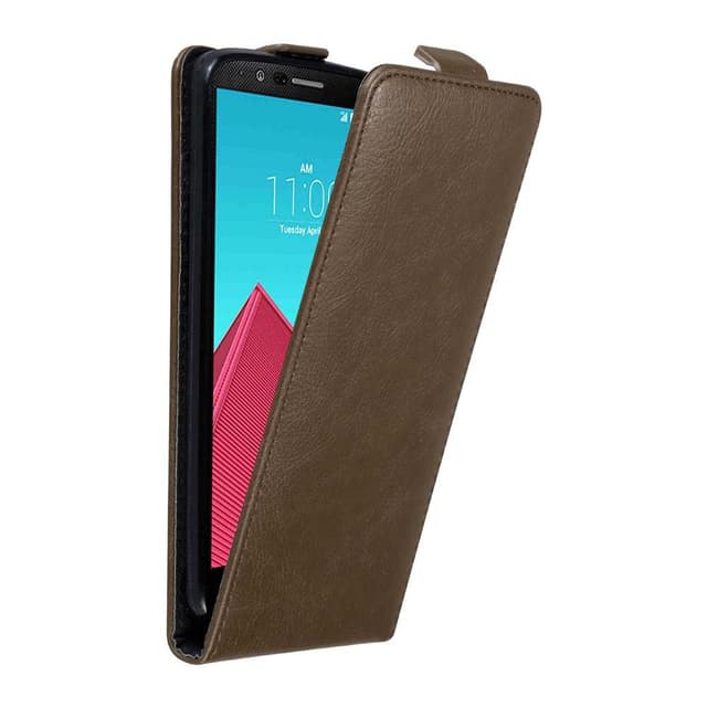 LG G4 / G4 PLUS Suojakuori Lompakkokotelo (Ruskea)
