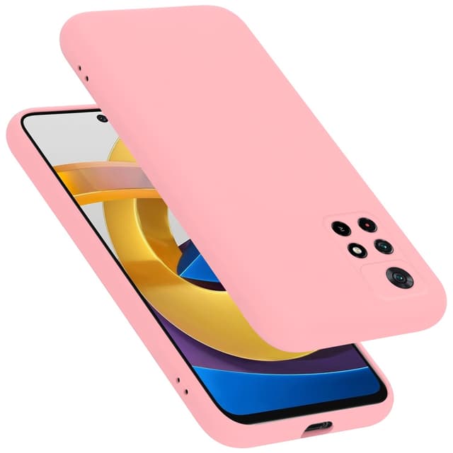 Xiaomi POCO M4 PRO 5G Skal Fodral Case (Rosa)