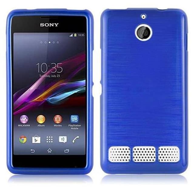 Sony Xperia E1 Skal Fodral Case (Blå)