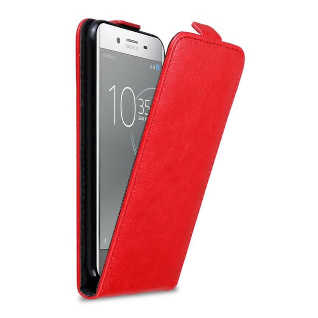 Sony Xperia XZ PREMIUM deksel flip cover (rød)