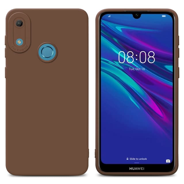 Huawei Y6 2019 Cover Etui Case (Brun)