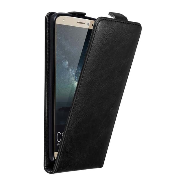 Huawei MATE S Suojakuori Lompakkokotelo (Musta)