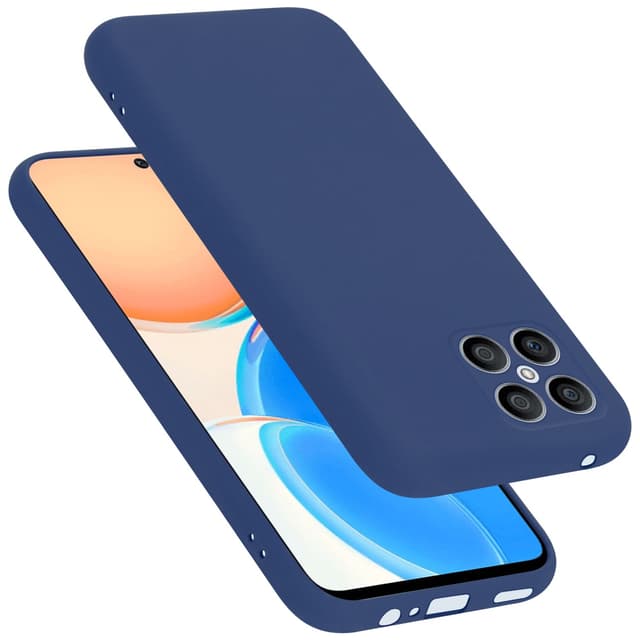 Honor X8 Cover Etui Case (Blå)