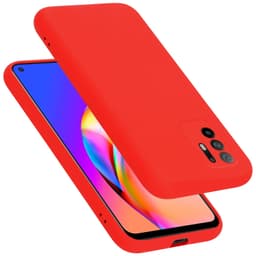 Oppo A94 5G Skal Fodral Case (Röd)