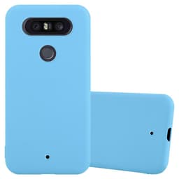 LG Q8 Suojakuori Kotelo Case Cover (Sininen)