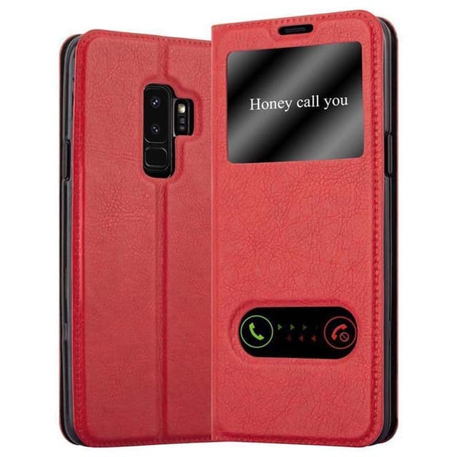 Lompakkokotelo Samsung Galaxy S9 PLUS Case (Punainen)