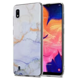 Samsung Galaxy A10 / M10 Plånboksfodral Skal (Vit)