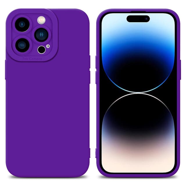 iPhone 14 PRO Skal Fodral Case (Lila)