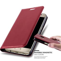 Samsung Galaxy S7 Skal Fodral Case (Röd)