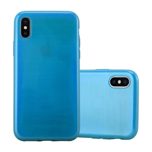 iPhone X / XS silikondeksel cover (turkis)