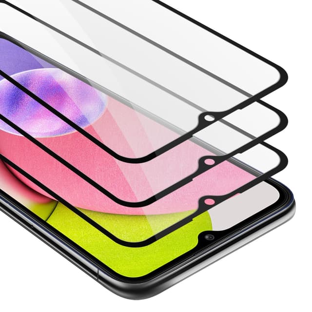Samsung Galaxy A03s 3x Skærmbeskytter Beskyttelsesglas