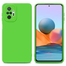 Xiaomi RedMi NOTE 10 PRO Cover Etui Case (Grøn)