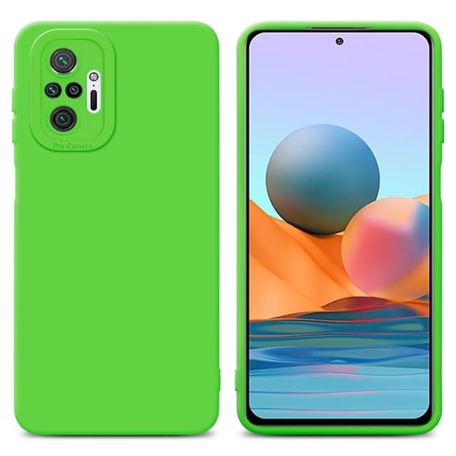 Xiaomi RedMi NOTE 10 PRO Cover Etui Case (Grøn)