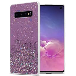 Samsung Galaxy S10 4G Suojakuori Suojakotelo (Violetti)