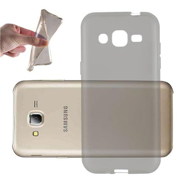 Samsung Galaxy J2 2015 Suojakuori Kotelo (Musta)