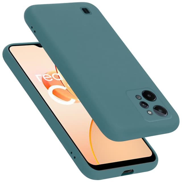 Realme C31 silikondeksel case (grønn)