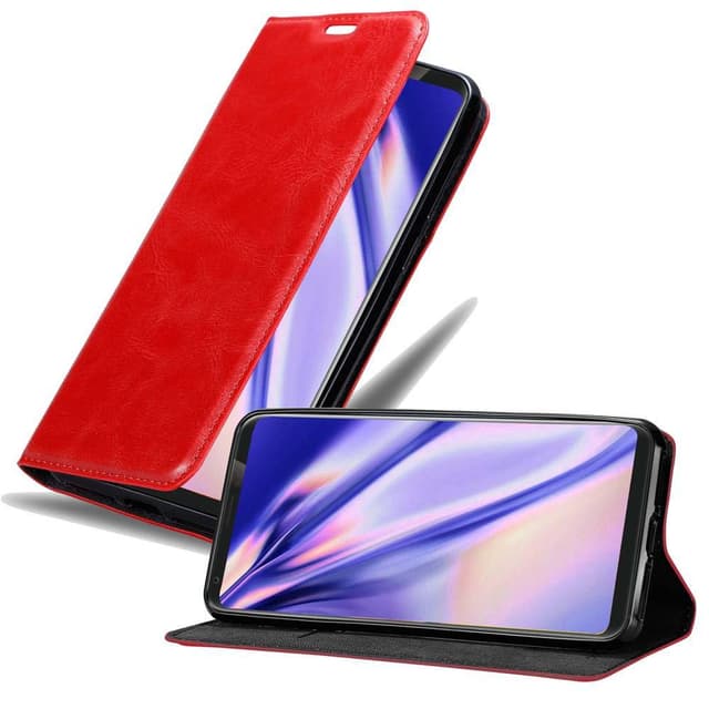 LG V35 Skal Fodral Case (Röd)