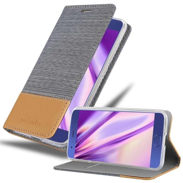 Xiaomi Mi 6 Plånboksfodral Skal (Grå)