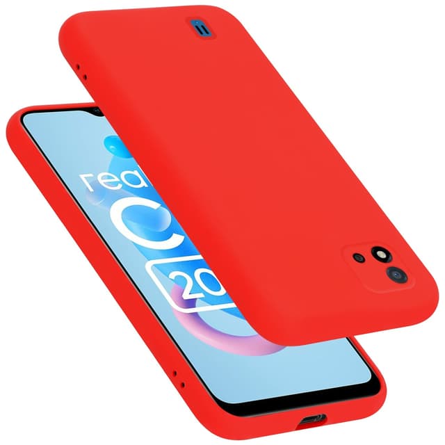 Realme C11 2021 Cover Etui Case (Rød)