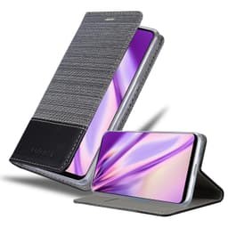 Samsung Galaxy A21s Plånboksfodral Skal (Grå)