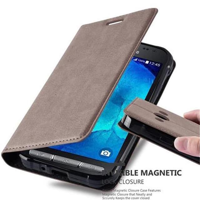 Samsung Galaxy XCover 3 lommebokdeksel case (brun)