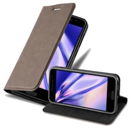 HTC ONE A9 Cover Etui Case (Brun)