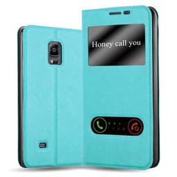 Samsung Galaxy NOTE EDGE lommebokdeksel cover (turkis)