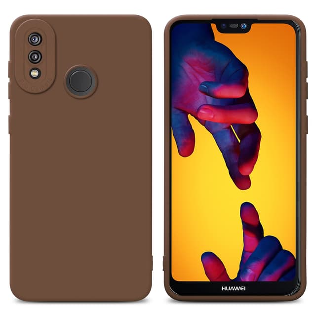 Huawei P20 LITE 2018 / NOVA 3E Cover Etui Case (Brun)
