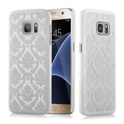 Samsung Galaxy S7 Suojakuori Cover (Valkoinen)