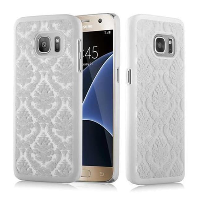 Samsung Galaxy S7 Suojakuori Cover (Valkoinen)