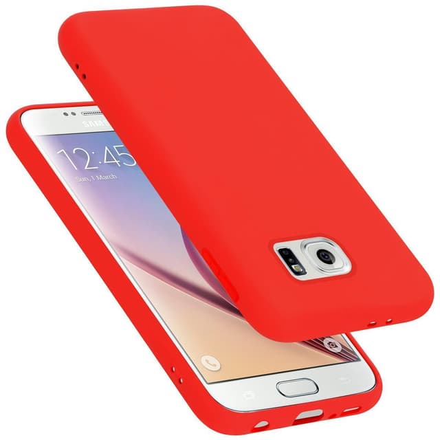 Samsung Galaxy S6 Suojakuori Kotelo (Punainen)