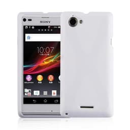 Sony Xperia L Skal Fodral Case (Vit)
