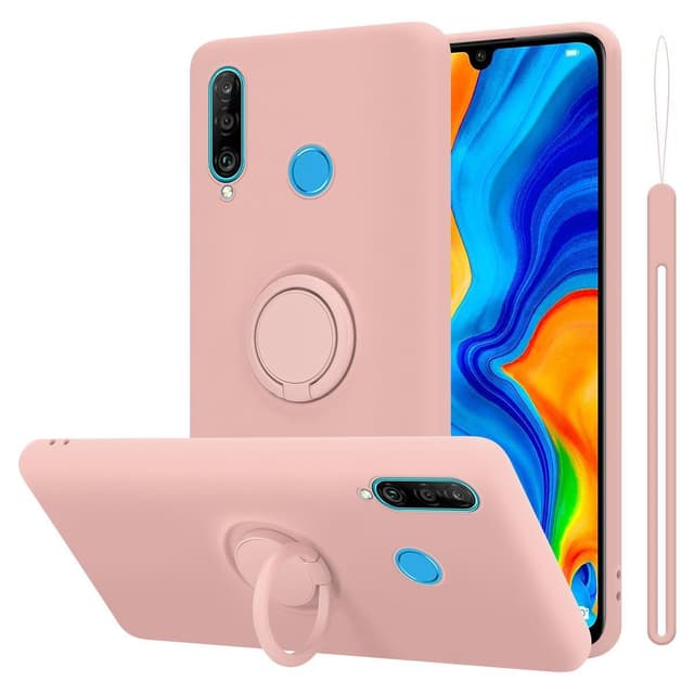 Huawei P30 LITE Cover Etui Case (Lyserød)