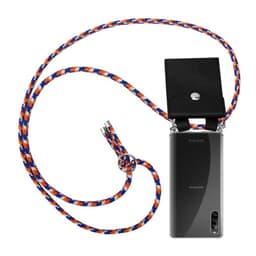 Sony Xperia L4 Suojakuori Kotelo Ketju (Sininen)