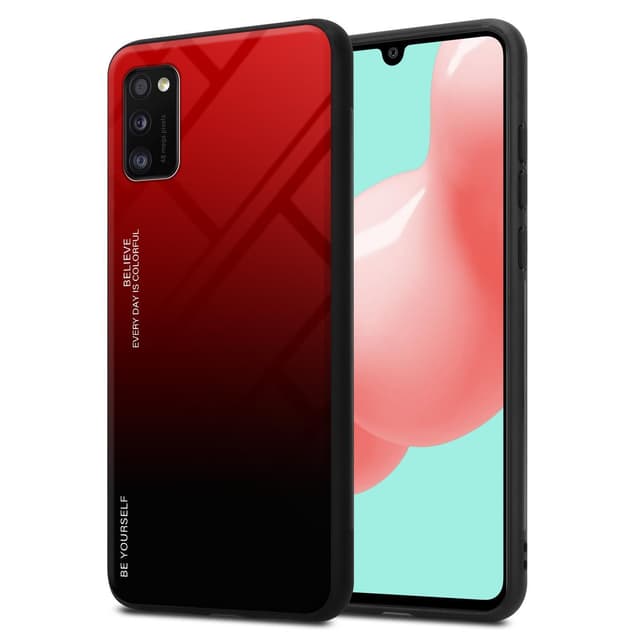 Suojakuori Samsung Galaxy A41 Kotelo (Musta)