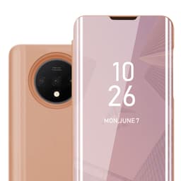 OnePlus 7T Pungetui Cover Case (Lyserød)