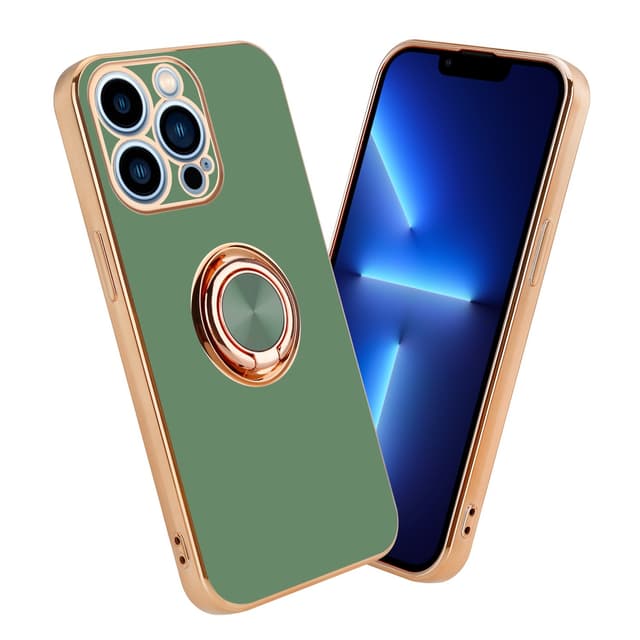 iPhone 13 PRO Cover Etui Case (Grøn)