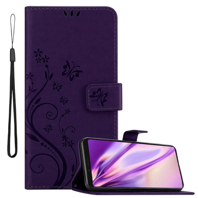 Sony Xperia 1 / Xperia XZ4 Plånboksfodral Skal (Lila)