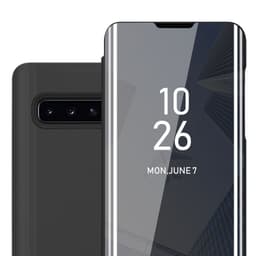 Samsung Galaxy S10 PLUS Pungetui Cover Case (Sort)