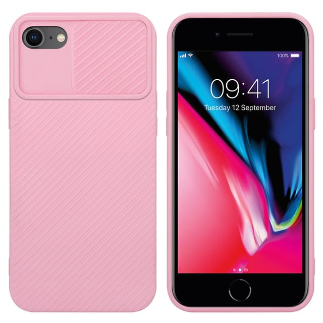 Skal iPhone 7 / 7S / 8 / SE 2020 Fodral Case (Rosa)