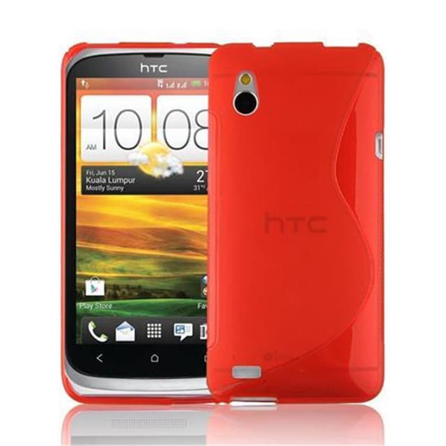 HTC Desire V Etui Case Cover (Rød)